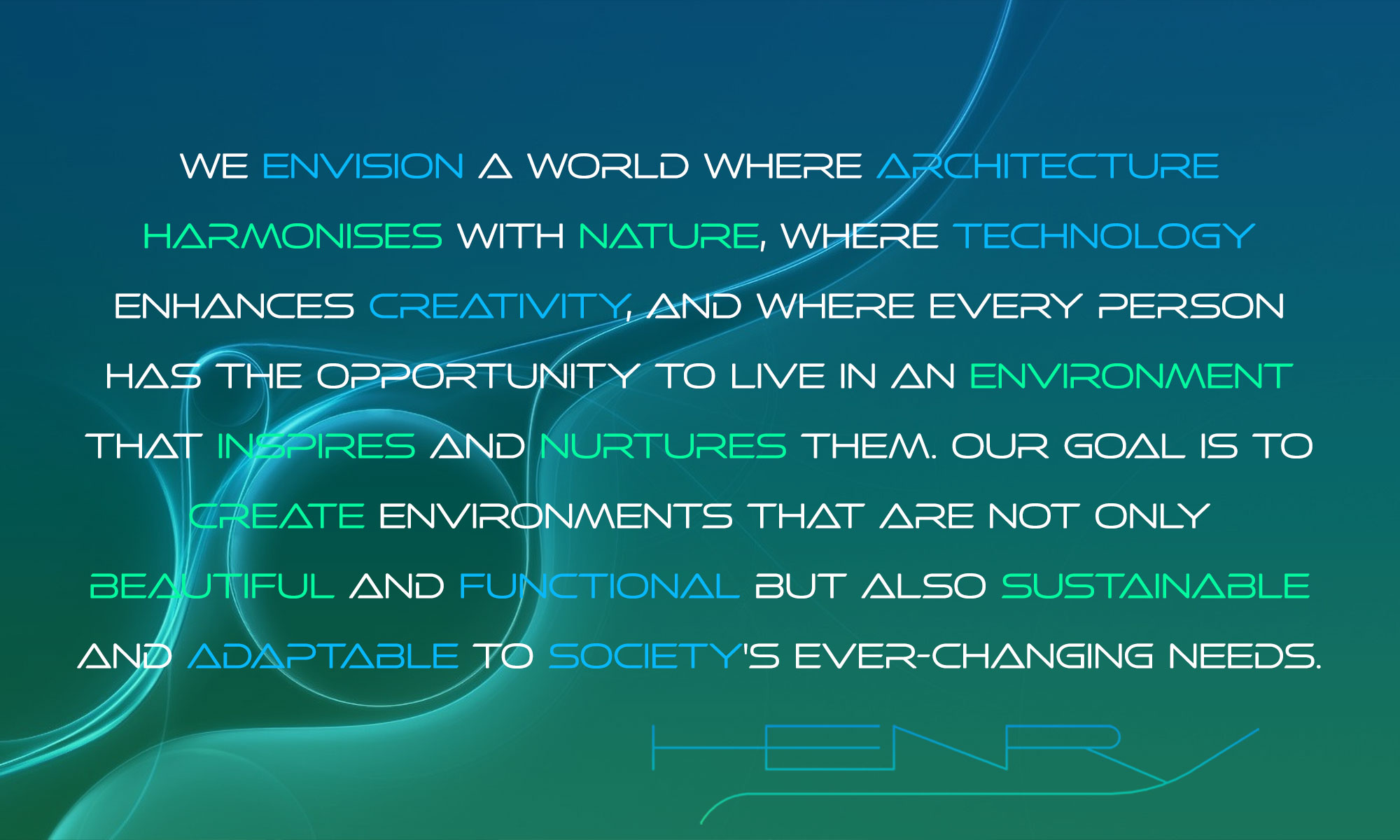 We envision a world where architecture harmonises with nature, where technology enhances creativity, and where every person has the opportunity to live in an environment that inspires and nurtures them. Our goal is to create environments that are not only beautiful and functional but also sustainable and adaptable to society's ever-changing needs.
